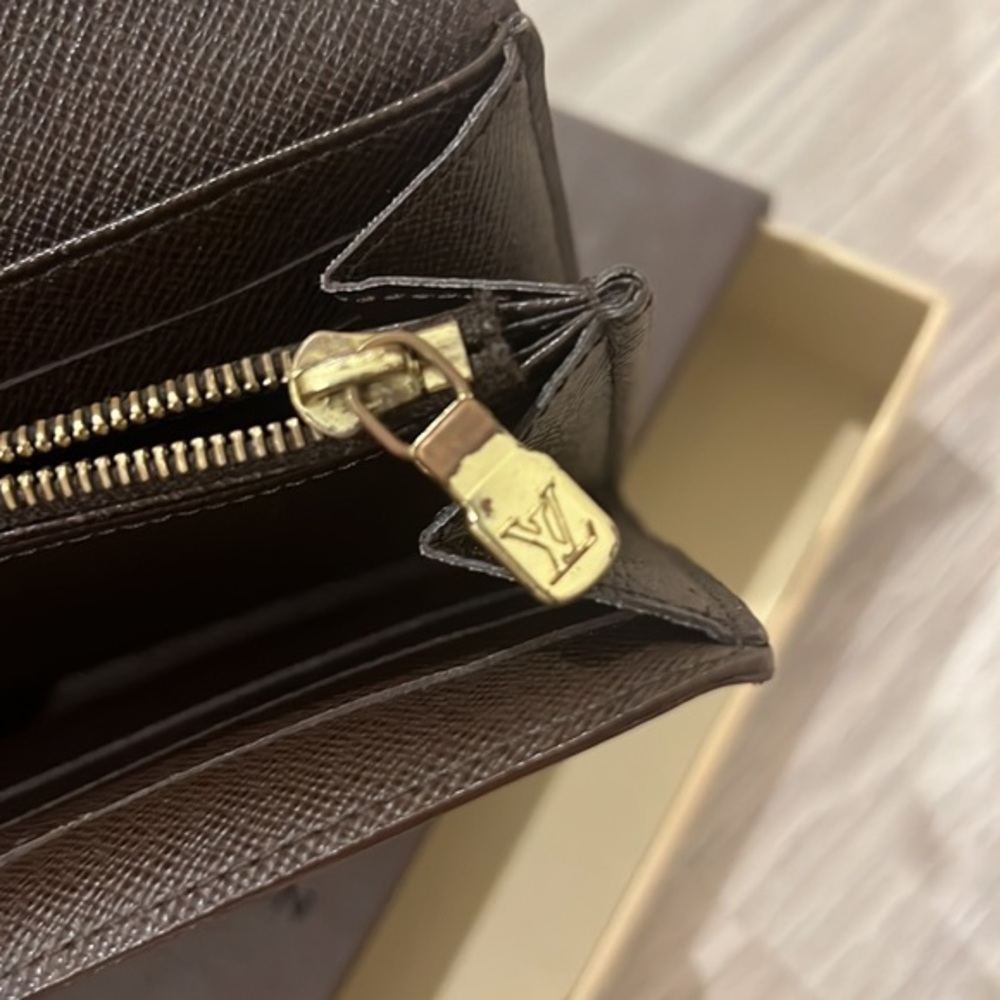 Louis Vuitton Damier Ebene vintage wallet‎ - Picture 6 of 11